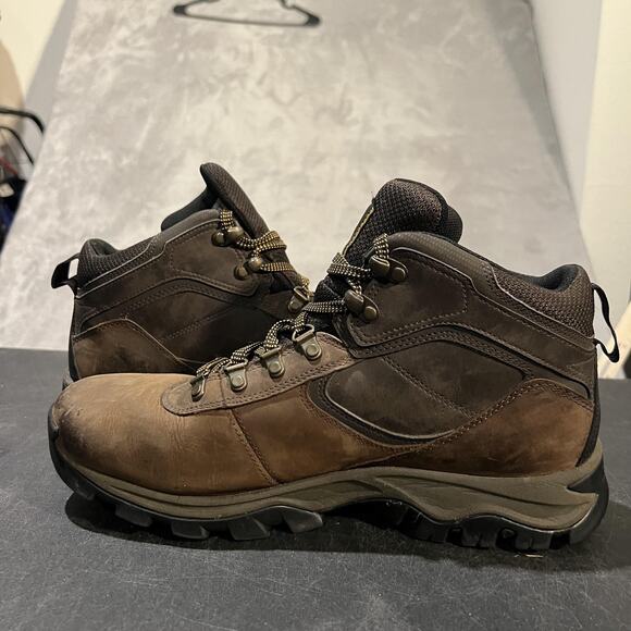 Timberland Hiking Boots Mens Size 11.5 Brown Mt Maddsen Waterproof Leather main image 7